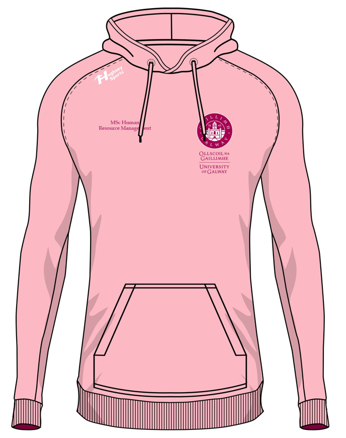 Pink MSc HRM Class Hoodie